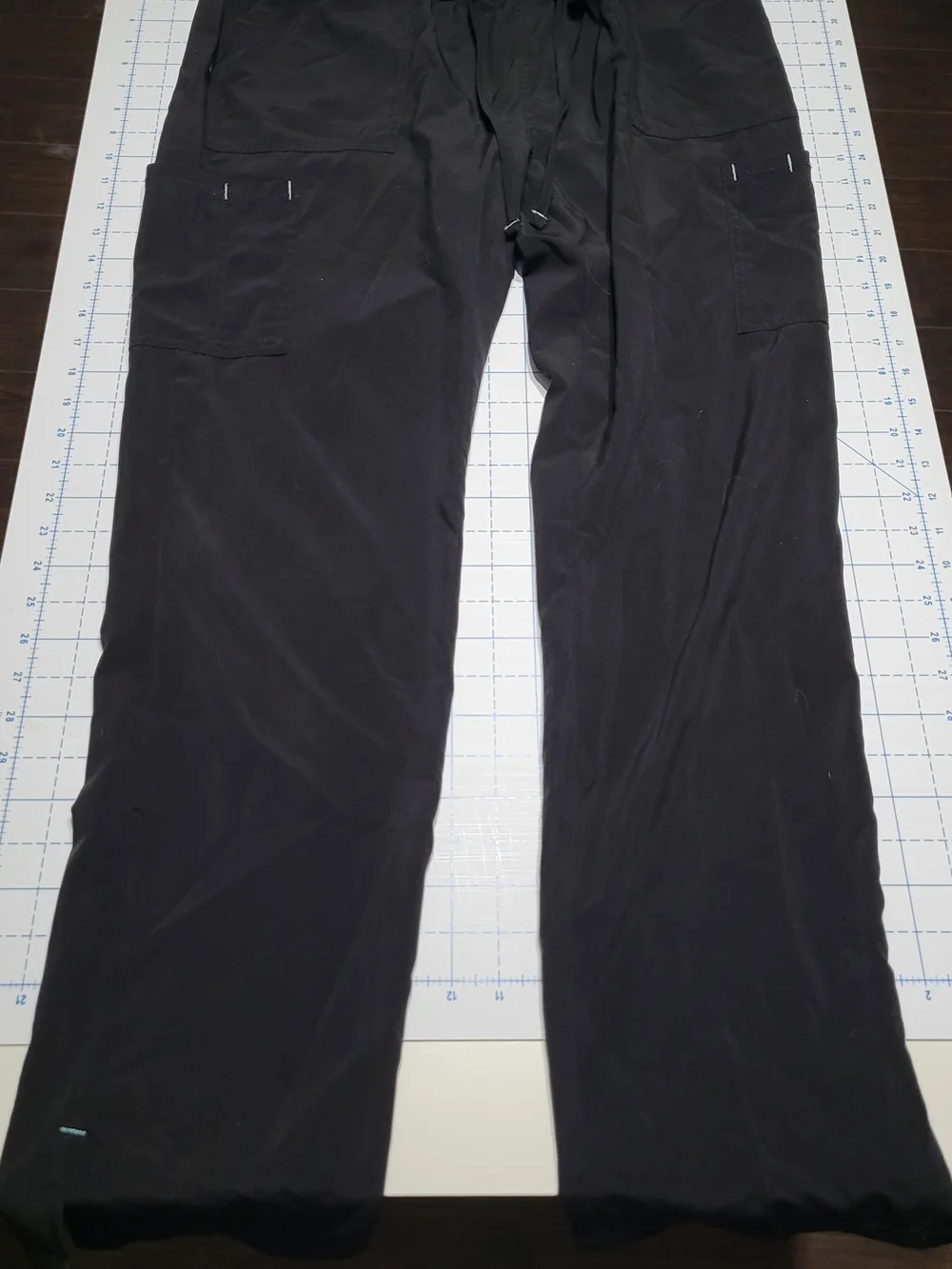 Scrubstar Black Scrub Pants with Drawstring - Picture 3 of 3